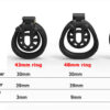 Positive / Negative Resin Chastity Cage Set – Minus / Plus Chastity Device — image 16 Positive / Negative Resin Chastity Cage Set – Minus / Plus Chastity Device — product image 16