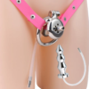 Urethral Inverted Chastity Cage with Detachable Beaded Anal Plug — product image 17