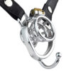Negative Chastity Cage with Adjustable PU Strap — product image 9
