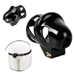 Black Glans Chastity Lock — product image 1