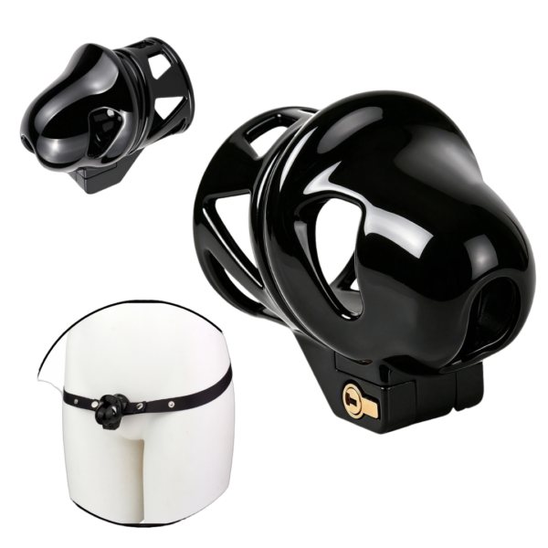Black Glans Chastity Lock — image 1 Black Glans Chastity Lock — product image 1