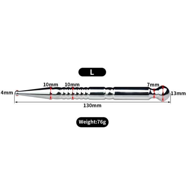Stainless Steel Dual-Ended Urethral Sound & Anal Plug — product image 5