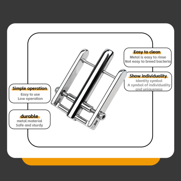 Double-Sided PA Lock Piercing Clamp – Painless Prince Albert Hole Puncher — product image 7