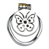NEW Butterfly Inverted Chastity Cage with Removable Soft Catheter — product image 13