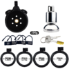 Detachable Flat Inverted Chastity Cage with Strap — product image 12