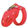 Soft Silicone Chastity Cage with Strap – Large / Small Size – Multicolor — product image 15