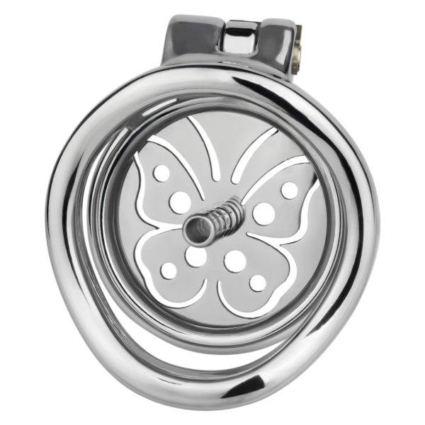 Chic Butterfly Flat Chastity Cage for Sissy — product image 12