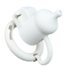 Silicone Baby Bottle Chastity Cage with 4 Locking Rings — product image 33
