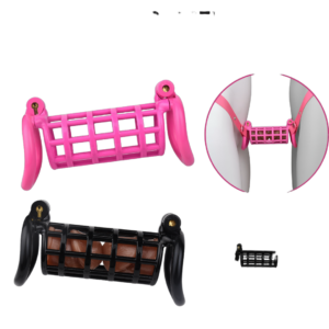 Dual Cock Chastity Device for Couples‘ Mutual Restraint — product image 1