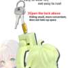 All-in-One 3D Printed Anime Chastity Cage with Adjustable Ring — product image 9