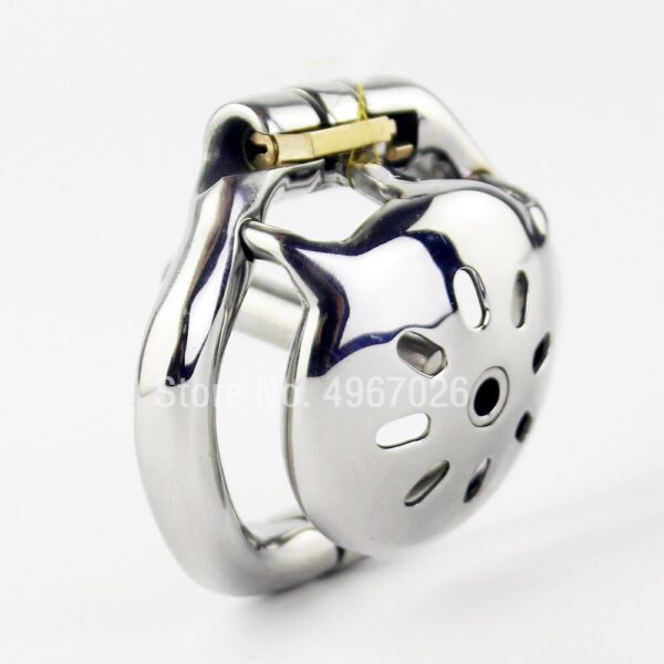 Inverted Chastity Cage Metal Urethral Catheter — product image 4