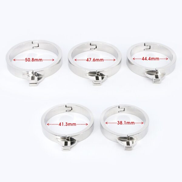 Metal Cock Cage with Spiked Penis Ring – Chastity Cage — product image 6