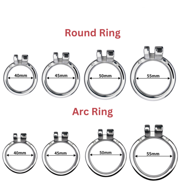 NEW Butterfly Inverted Chastity Cage with Removable Soft Catheter — product image 6