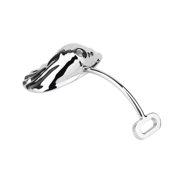 Tiny Shell Chastity Cage with Anal Plug and Catheter — product image 12