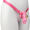 Soft Silicone Chastity Cage with Strap – Large / Small Size – Multicolor — product image 21