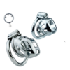 Metal Chastity Cage with Strap – Small / Micro — product image 1