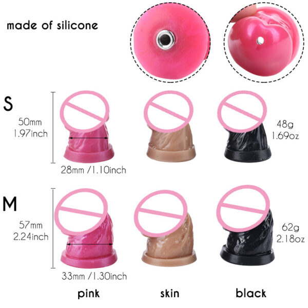 Inverted Negative Chastity Penis Cage with Removable Dildo — product image 4