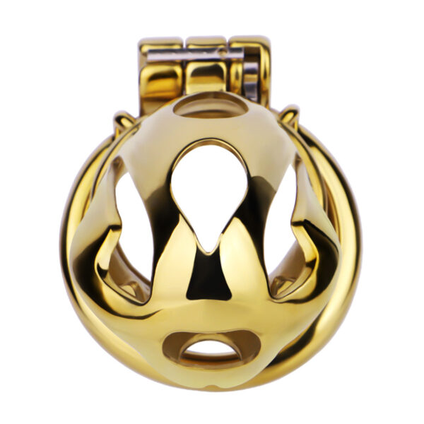 Gold Metal Classic Chastity Cage – S / M / L — product image 13