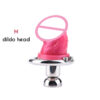 Inverted Negative Chastity Penis Cage with Removable Dildo — product image 8