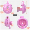 Pink Sissy Inverted Chastity Cage — image 2 Pink Sissy Inverted Chastity Cage — product image 2