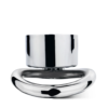 Flat Compact Chastity Cage with Ventilation Holes and Metal Catheter — product image 5