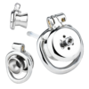 Sleek Inverted Chastity Cage with Removable Soft Silicone Catheter — image 1 Sleek Inverted Chastity Cage with Removable Soft Silicone Catheter — product image 1