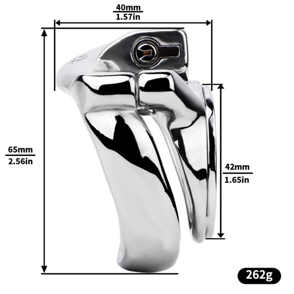 Ultra-Flat & Ventilated Chastity Cage — product image 9