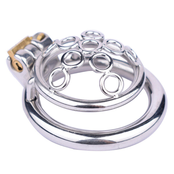 Small Compact Metal Chastity Cage — product image 8