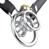 Negative Chastity Cage with Adjustable PU Strap — product image 3