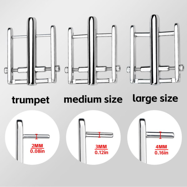 Double-Sided PA Lock Piercing Clamp – Painless Prince Albert Hole Puncher — product image 3