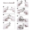Stainless Steel PA Chastity Cage with Adjustable Strap — product image 23