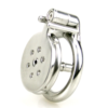 Flat Chastity Cage with Metal Urethral Catheter — product image 3