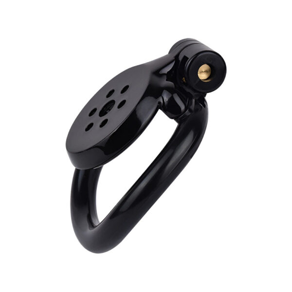NEW Resin Flat Chastity Cage Set – Black — image 10 NEW Resin Flat Chastity Cage Set – Black — product image 10