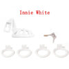 Pink Small Sissy Chastity Cage With 4 Base Rings – Micro / Negative / Stub — product image 16