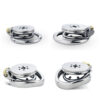 Flat Chastity Cage with Detachable Metal Catheter and Anti-Drop Ring — product image 13