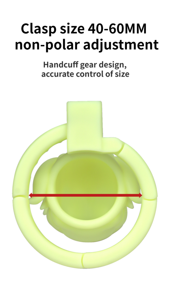 All-in-One 3D Printed Anime Chastity Cage with Adjustable Ring — product image 10