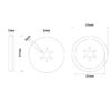 Flat Chastity Cage with Detachable Metal Catheter and Anti-Drop Ring — product image 12