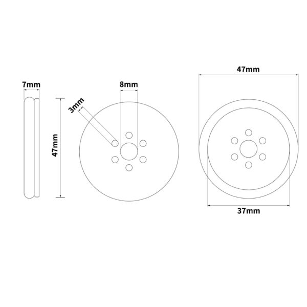 Flat Chastity Cage with Detachable Metal Catheter and Anti-Drop Ring — product image 12