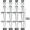 Hollow Stainless Steel Urethral Sounding & Prostate Massager — product image 2