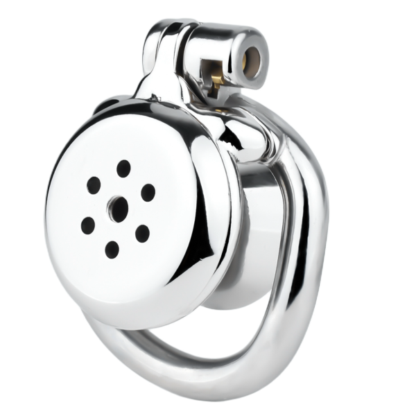Sleek Inverted Chastity Cage with Removable Soft Silicone Catheter — image 8 Sleek Inverted Chastity Cage with Removable Soft Silicone Catheter — product image 8