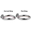 Flat Metal Chastity Cages with Removable Spikes — product image 5