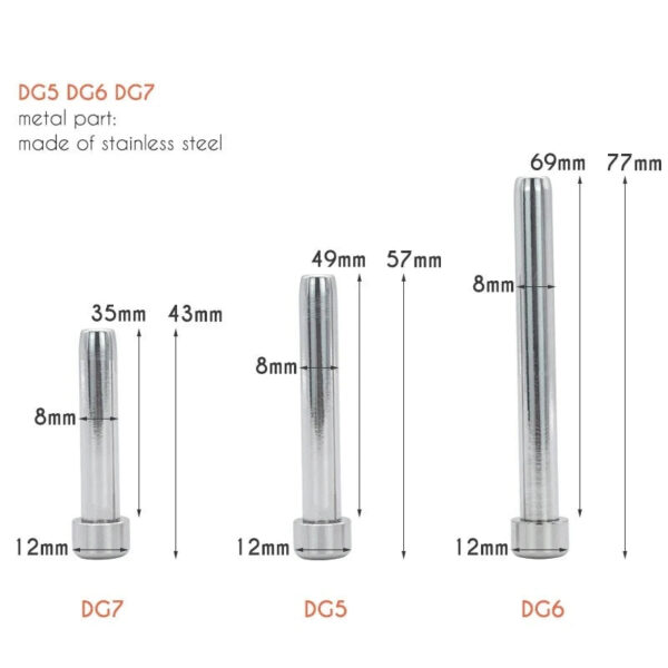 Detachable Small Pussy Flat Chastity Cage with Catheter — product image 9