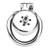 Sleek Micro Inverted Chastity Cage with Urethral Catheter — product image 12
