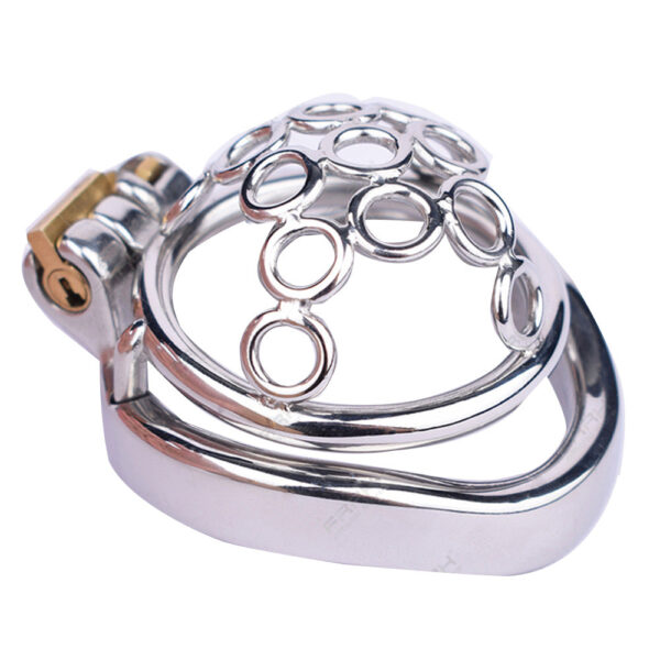 Small Compact Metal Chastity Cage — product image 10