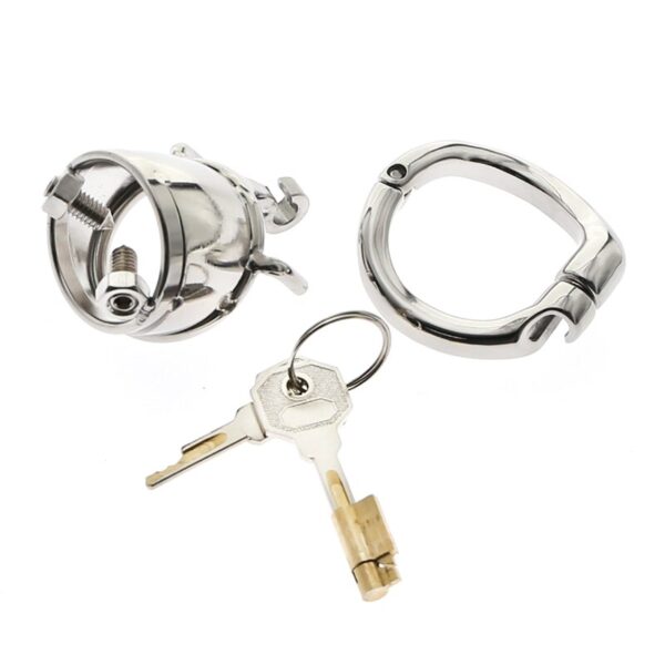 Adjustable Spiked Cock Cage in Stainless Steel — product image 2