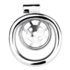 Versatile Flat Chastity Cage with Removable Spikes and Silicone / Metal Catheter — product image 28