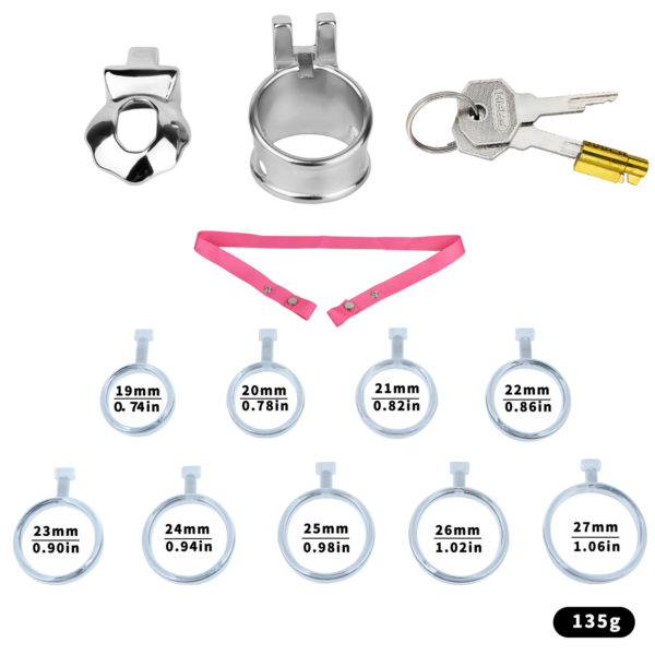 Flat Glans Chastity Lock — image 5 Flat Glans Chastity Lock — product image 5