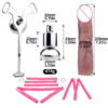 Micro Inverted Chastity Cage Belt with Realistic Silicone Dildo — product image 15