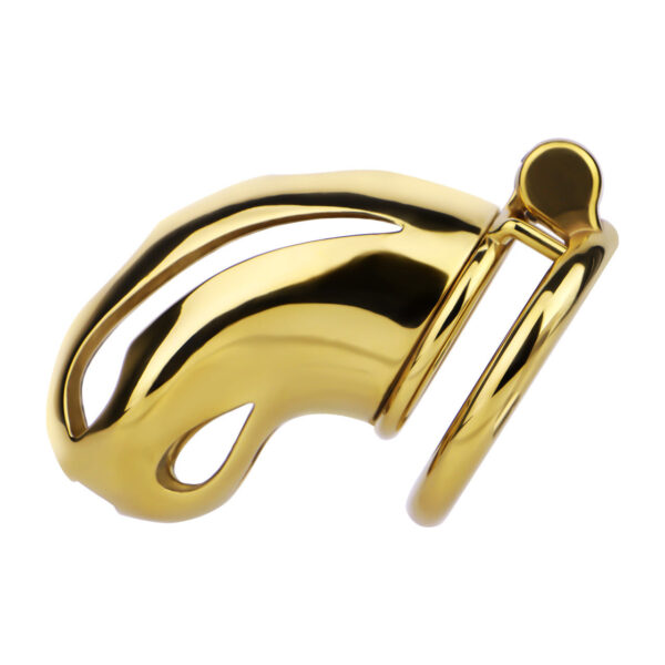 Gold Metal Classic Chastity Cage – S / M / L — product image 37