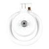 NEW Resin Flat Chastity Cage Set – White — product image 14